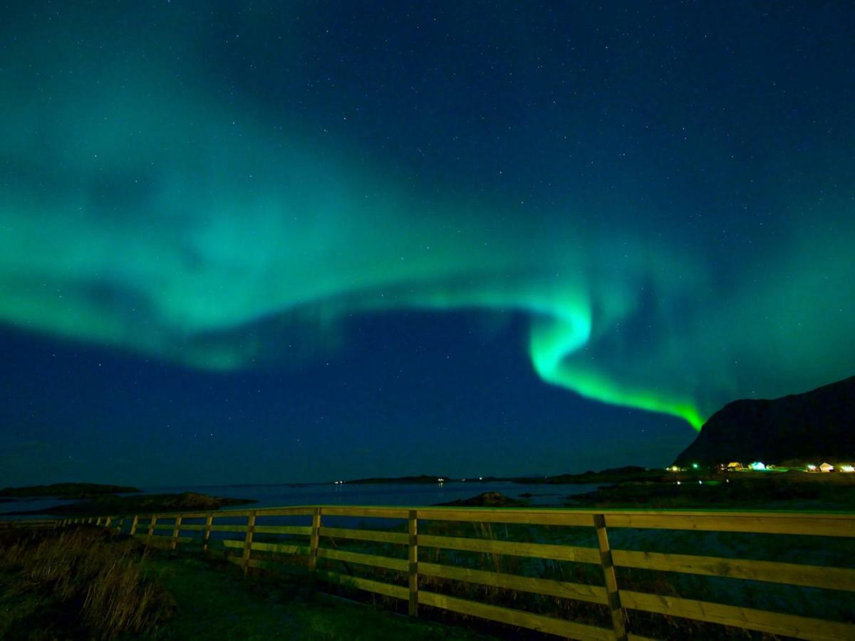 Steinbakk - Vestresand Lofoten Bostad Экстерьер фото